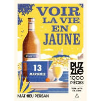 Puzzle Voir la vie en Jaune, Hachette
