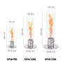 Feu de table 1500 Spin Silver, Höfats