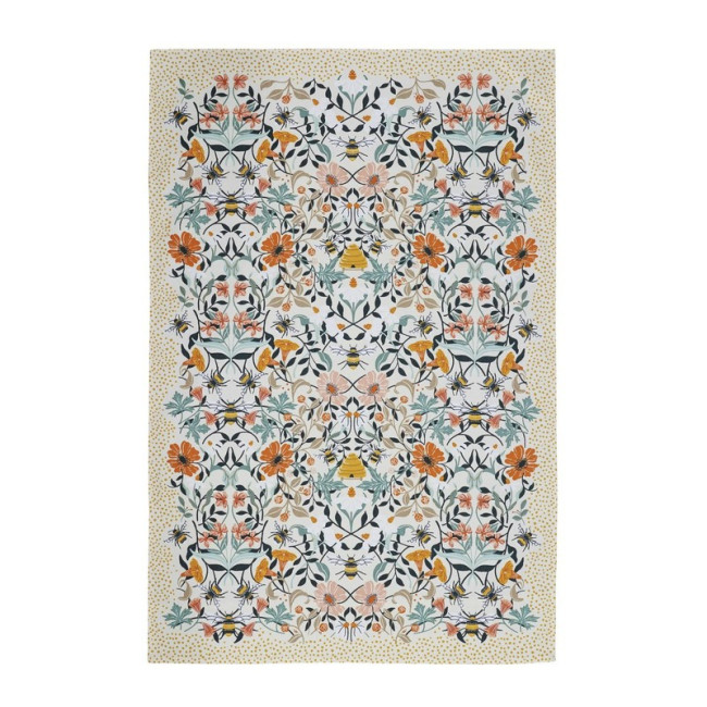 Torchon en coton Bee Bloom, Ulster Weavers