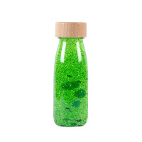 Bouteille Sensorielle Float Verte, Petit Boum