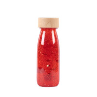 Bouteille Sensorielle Float Rouge, Petit Boum