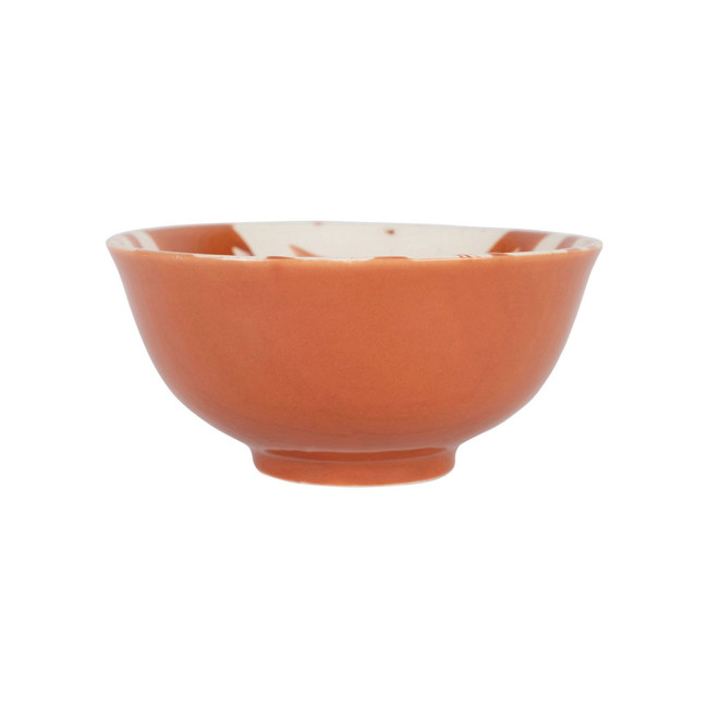 Bol Jungle en grès Terracotta Calanca, Côté Table