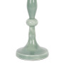 Bougeoir émaillé Baroque Sauge, Côté Table