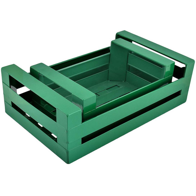 Cagette en métal Vert, Bazardeluxe
