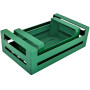 Cagette en métal Vert, Bazardeluxe