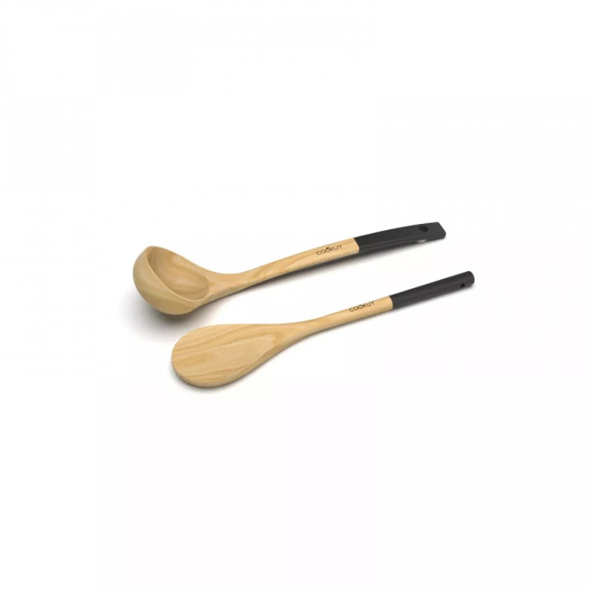 Set Cuillère et Louche en bois, Cookut
