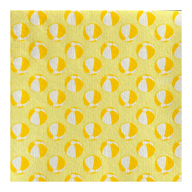 Serviette en papier Ballon Jaune, Françoise PAVIOT