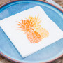 Serviettes en papier pm Ananas, Françoise PAVIOT