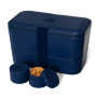 Boîte Bento Modulable 1.5 L Bleu Minuit, Umami