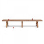 Banc en teck 250 x 42 cm Cantina, Manufactori
