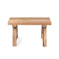 Banc en teck 80 x 42 cm Cantina, Manufactori