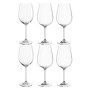 Coffret 6 verres à vin rouge 46 cl Daily, Léonardo