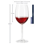 Coffret 6 verres à vin rouge 46 cl Daily, Léonardo