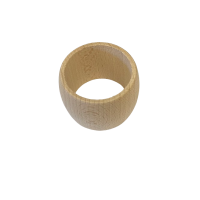 Rond de serviette en bois de Hêtre, Patisse