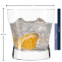 Coffret 6 verres à whisky 28 cl Tazio, Léonardo