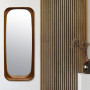 Miroir allongé Bois Brun, Emdé