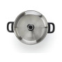 Faitout avec couvercle en verre 24 cm Polo, Beka