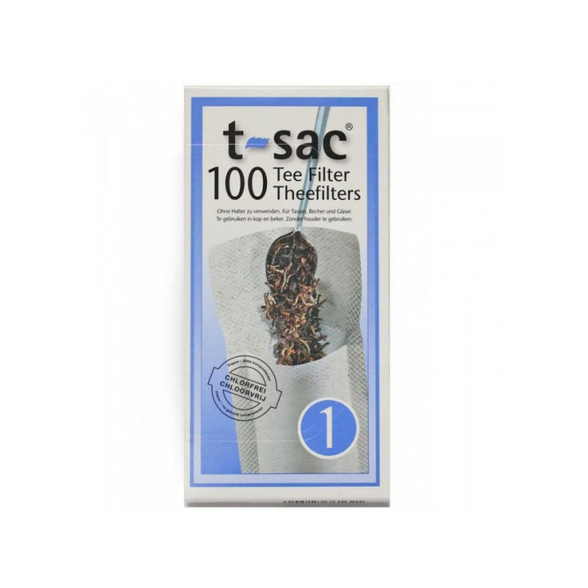 100 filtres à thé taille 1, t-sac ®