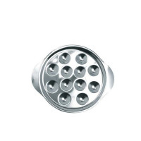 Plat à escargots inox 12 empreintes, Chevalier Diffusion