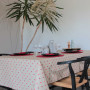 Nappe enduite Lorette Carmin, Sud Etoffe