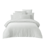Housse de couette Taloa Blanc, Haomy