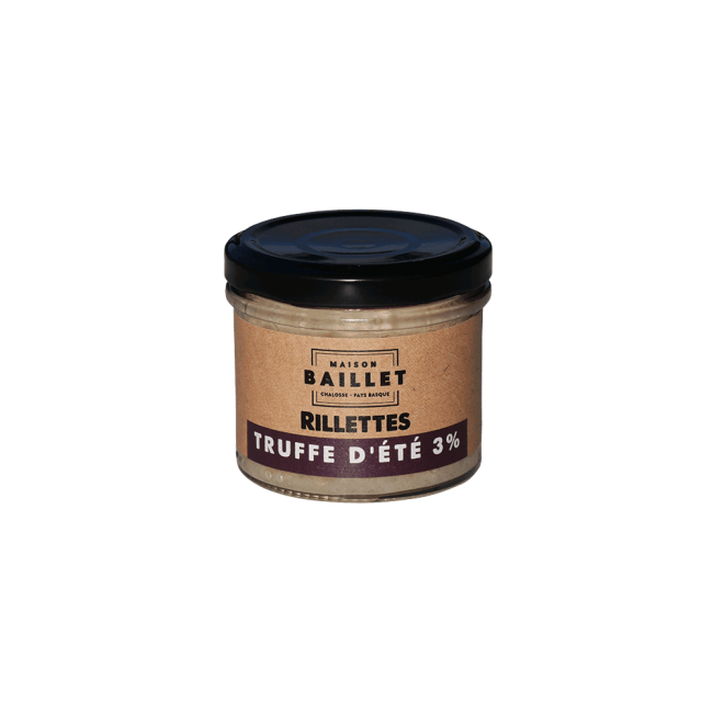 Rillettes de porc à la truffe, Maison Baillet