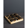 Jeu OXO inserts laiton, Chehoma