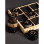 Jeu OXO inserts laiton, Chehoma