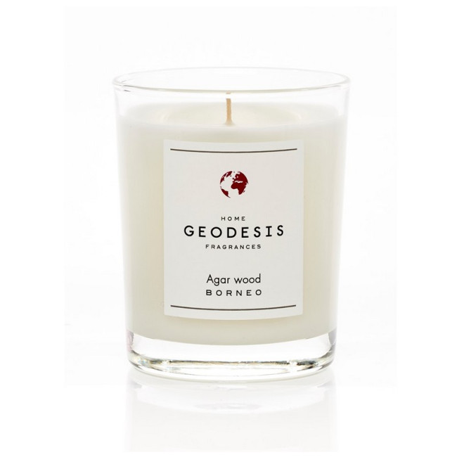Bougie parfumée 180g Bois d'Agar, Geodesis