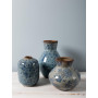 Vase Cylindrique fleuri, Chehoma