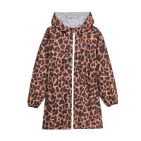 Imperméable Long Imprimé Léopard, Flotte