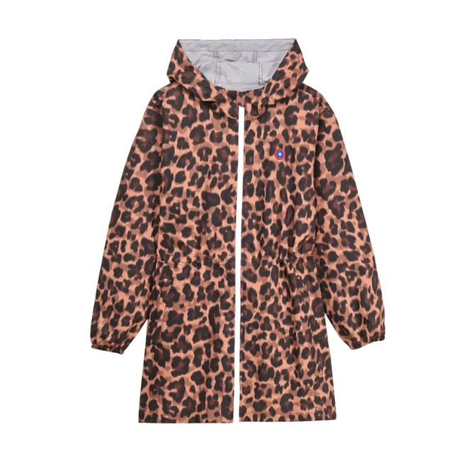 Imperméable Long Imprimé Léopard, Flotte