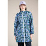 Imperméable Long Imprimé Geranium, Flotte