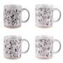 Coffret 4 mugs 35cl Bucolique, Table Passion