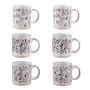 Coffret 6 tasses 18 cl Bucolique, Table Passion