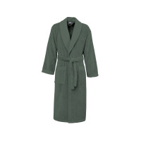 Peignoir de bain mixte col châle Eucalyptus Sensoft, Sensei