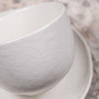 Tasse et sous-tasse à thé Ecume, Table Passion