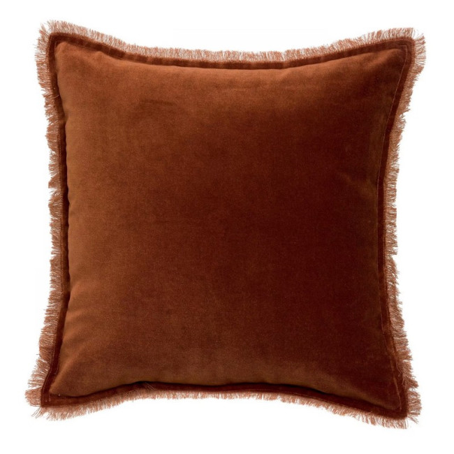 Coussin Uni Fara Caramel, Vivaraise