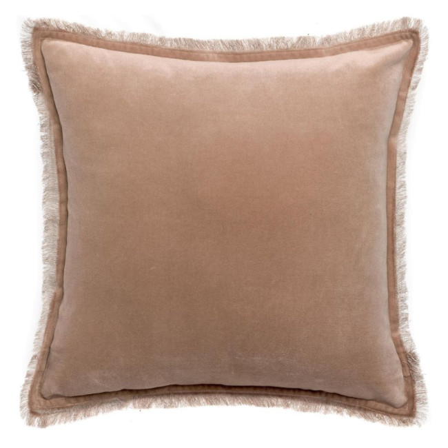 Coussin Uni Fara Taupe, Vivaraise