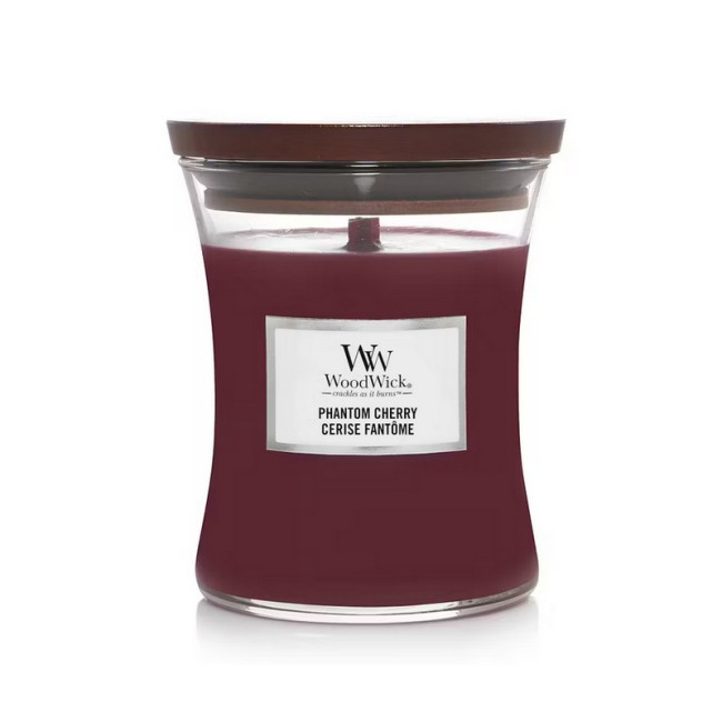 Bougie parfumée Cerise Fantôme, Woodwick