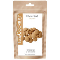 Palets de chocolat Blond 190g, Scrapcooking