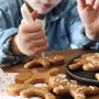 Mini gaufrier Gingerbread Man, Scrapcooking
