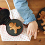 Mini gaufrier Gingerbread Man, Scrapcooking
