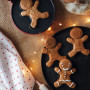 Mini gaufrier Gingerbread Man, Scrapcooking