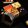 Tampon bois biscuits "Halloween" et découpoir, Scrapcooking