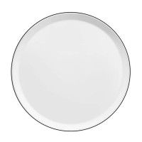 Assiette plate Yaka Noir, Médard de Noblat