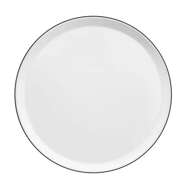 Assiette plate Yaka Noir, Médard de Noblat