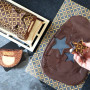 2 feuilles transfert pour bûche, Scrapcooking