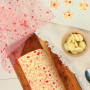 2 feuilles transfert pour bûche motif Noël, Scrapcooking
