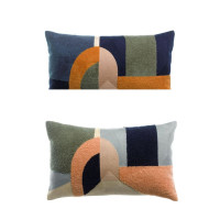Coussin brodé Hivana, Vivaraise